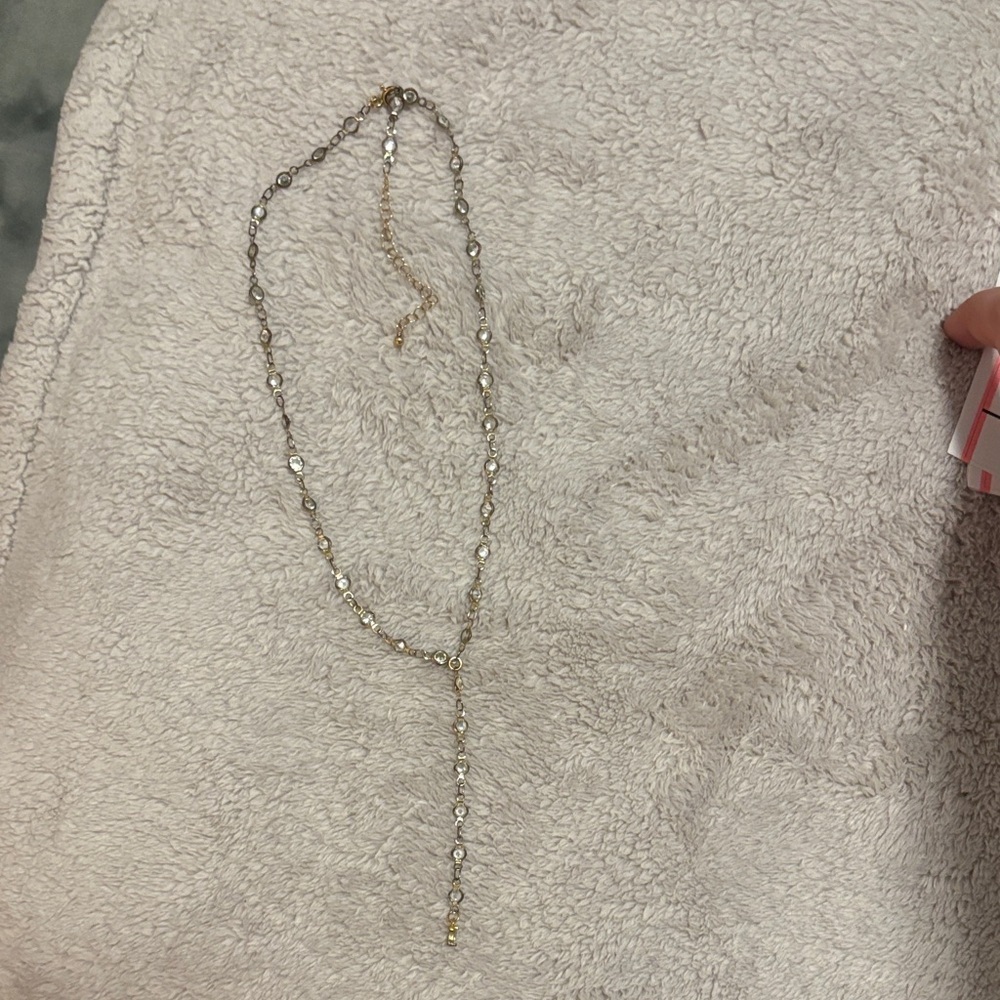 Elegant Gold and Silver Women's Necklace - Picture 2 of 4